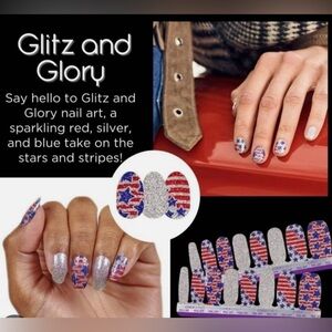 New Color Street Glitz and Glory Nail Polish Strips